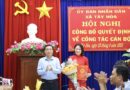 Tây Hoà: Hội nghị công bố quyết định về công tác cán bộ