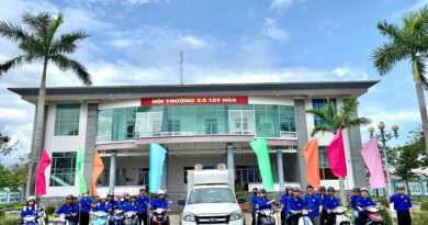 Thanh niên xã Tây Hoà xung kích trên mọi mặt trận