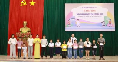 Tây Hoà: Phát động Tháng hành động vì trẻ em năm 2026
