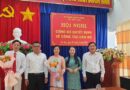 Xã Tây Hoà: Hội nghị công bố các quyết định về công tác cán bộ.