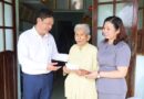Lãnh đạo xã Tây Hoà thăm, tặng quà Mẹ Việt Nam Anh hùng nhân kỷ niệm 79 năm Ngày Thương binh – Liệt sĩ