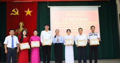 Bế giảng lớp bồi dưỡng lý luận chính trị dành cho Đảng viên mới khoá II năm 2026.