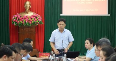 Hội nghị giao ban Ban Thường vụ Đảng uỷ tháng 7/2026
